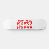 Skateboard RESTER FORT style de graffiti motivant (Horz)