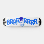 Skateboard RESTER sur le pont ICY (Horz)