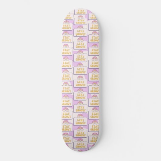 Skateboard Restez Groovy (Recto)