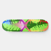 SKATEBOARD RÉSUMÉ BOTANIQUE FEUILLES DE BANANIER  (Horz)
