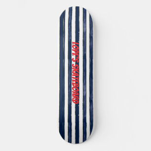 Skateboard Résumé Marine Stripes sans joint