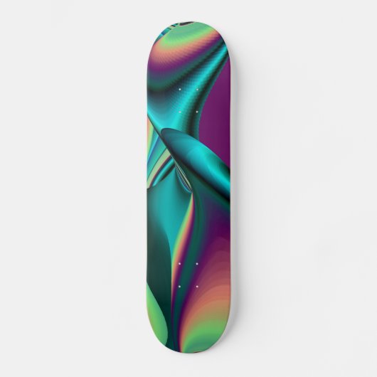 Skateboard Résumé Regenbogen (Recto)