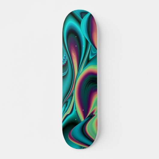 Skateboard Résumé Regenbogen (Devant)