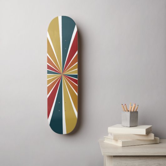 Skateboard Rétro (Art mural)