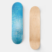 Skateboard Retro Blueprint Skboard Art (Recto)