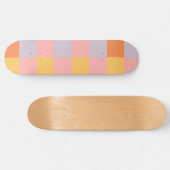 Skateboard Retro Check #1 #décoration #art (Horz)