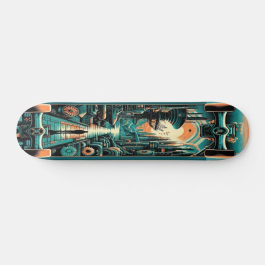 Skateboard "Retro Dystopia Deck" (Horz)