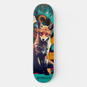 Skateboard Rétro esthétique personnalisée FOX (Recto)