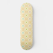 Skateboard Retro Geometric Interlocking Circle Pattern (Recto)
