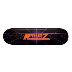 SKATEBOARD RÉTRO GRAPHIQUE D'APOLLOZ