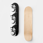 Skateboard Retro Mod Woman (Recto)