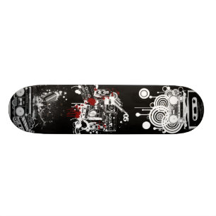 Skateboard Rétro plate-forme de musique