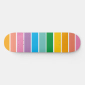 Skateboard Retro Rainbow Cool Kid Skate (Horz)