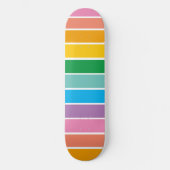 Skateboard Retro Rainbow Cool Kid Skate (Recto)