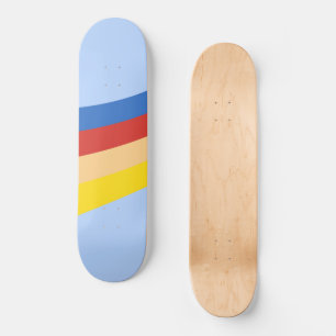 Skateboard Retro Rainbow Skboard