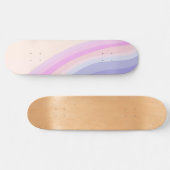 Skateboard Retro Rainbow Wave #2 #wall #art (Horz)