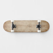 Skateboard Rétro rustique aspect bois Unisexe (Horz)