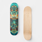 Skateboard "Retro rythms Festival Deck" (Recto)