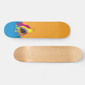 Skateboard Rétro semaine de requin des années 80 (Horz)
