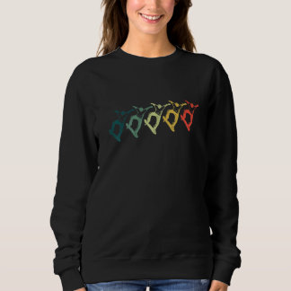 Skateboard Retro Skateboarder 1 Trui