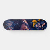Skateboard Retro Steampunk Chic : Faites le tour de la vague  (Horz)