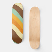 Skateboard Retro Summer Wave #9 #minimal #decor #art (Recto)