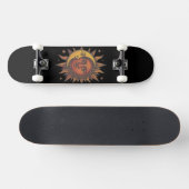 Skateboard Retro Sun and Moon Unisex (Horz)