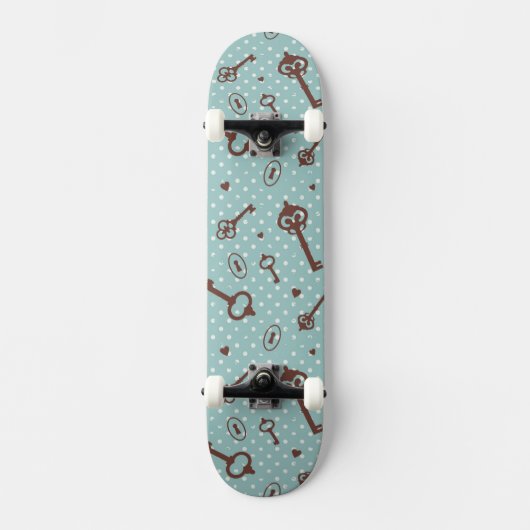 Skateboard Rétros clés de Valentine (Recto)