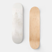Skateboard Rêve de forêt beige chaude #1 #décoration #art (Recto)