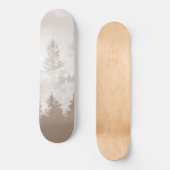 Skateboard Rêve de la forêt beige 1 #art #travel (Recto)