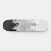 Skateboard Rêve de la Forêt Noire & Blanche #1 #décoration #a (Horz)