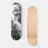 Skateboard Rêve des arbres noirs et blancs #1 #wall #art (Recto)