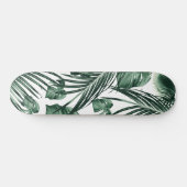Skateboard Rêve des Feuilles de la Jungle tropicale #7a #trop (Horz)