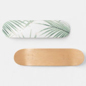 Skateboard Rêve des Feuilles de palmiers verts #3 #tropical # (Horz)