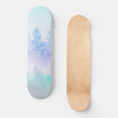 Skateboard Rêve forestier Pastel #4 #décoration #art (Recto)