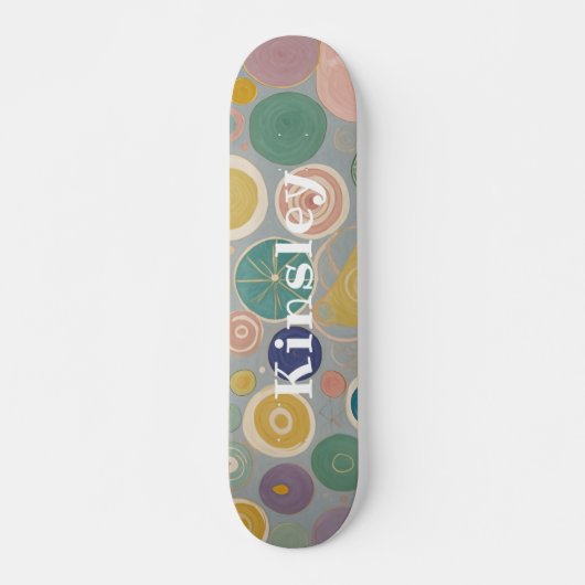 Skateboard Rêve Kaleidoscope personnalisé (Devant)
