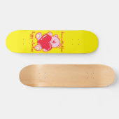 Skateboard RÊVE SANS CRAINTE HEUREUX cadeau VALENTINE (Horz)
