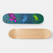 Skateboard Rêver de tortue (Horz)