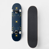 Skateboard Rêves Bleus (Recto)