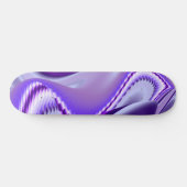 Skateboard Rêves de fleurs violettes (Horz)