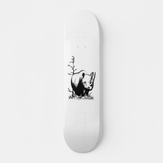 Skateboard rhinocéros (Devant)