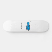 Skateboard Rhinocéros bleu (Horz)