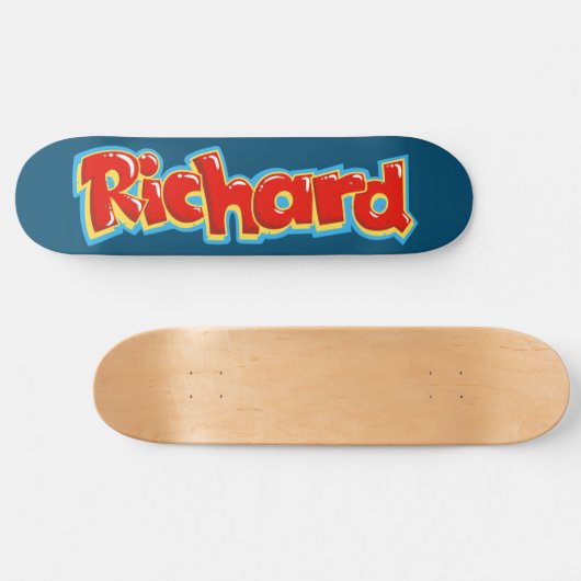 Skateboard Richard graffiti (Horz)