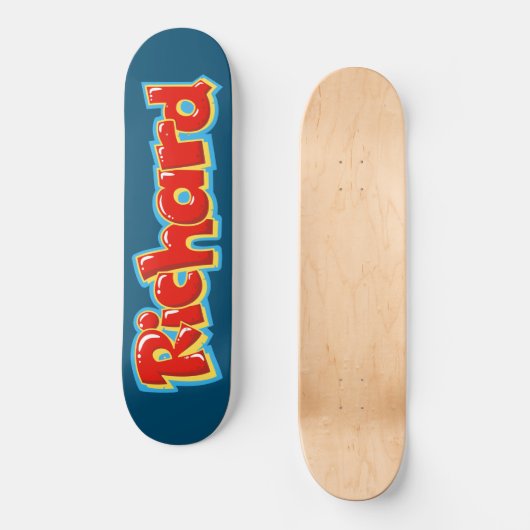 Skateboard Richard graffiti (Recto)