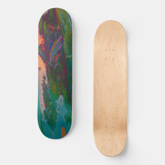 Skateboard Ride Nature avec attitude