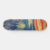 Skateboard Ride the Scream of Expression - Edvard Munch (Horz)