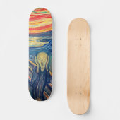 Skateboard Ride the Scream of Expression - Edvard Munch (Recto)