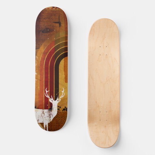 Skateboard Ride with the wildlife! (Recto)