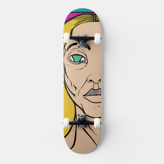 Skateboard Riding Dans Le Style (Recto)