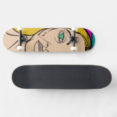 Skateboard Riding Dans Le Style (Horz)